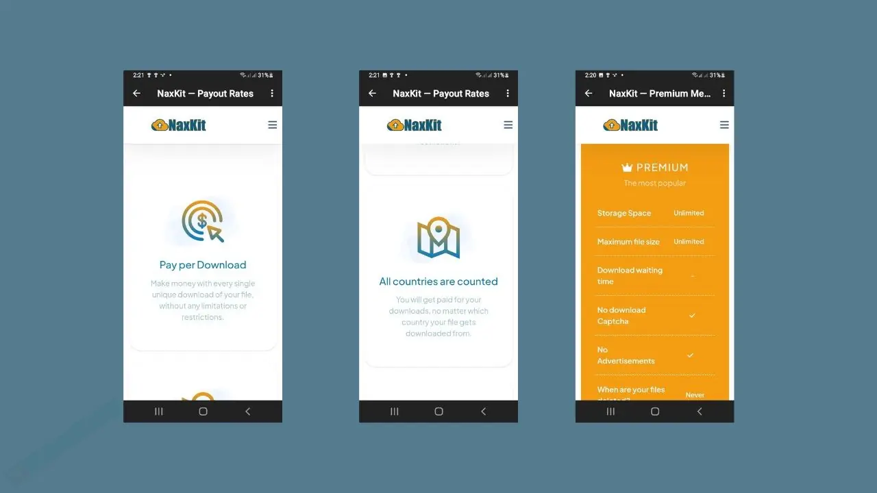 Naxkit : Upload And Share Files Online Free
