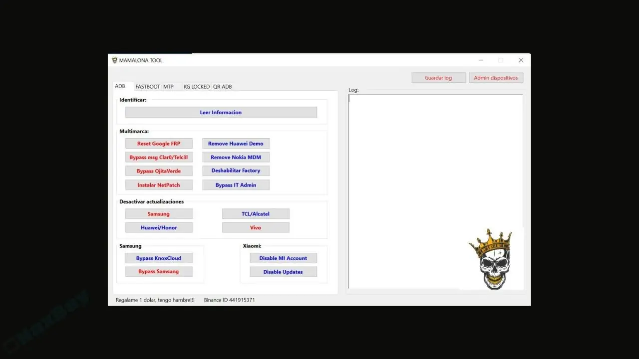MAMALONA TOOL The Forbidden Android Utility
