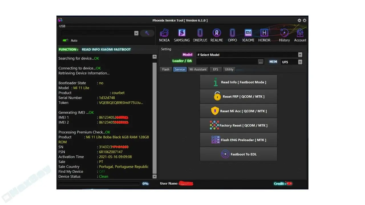 Phoenix Service Tool v6.1.0 – New Update