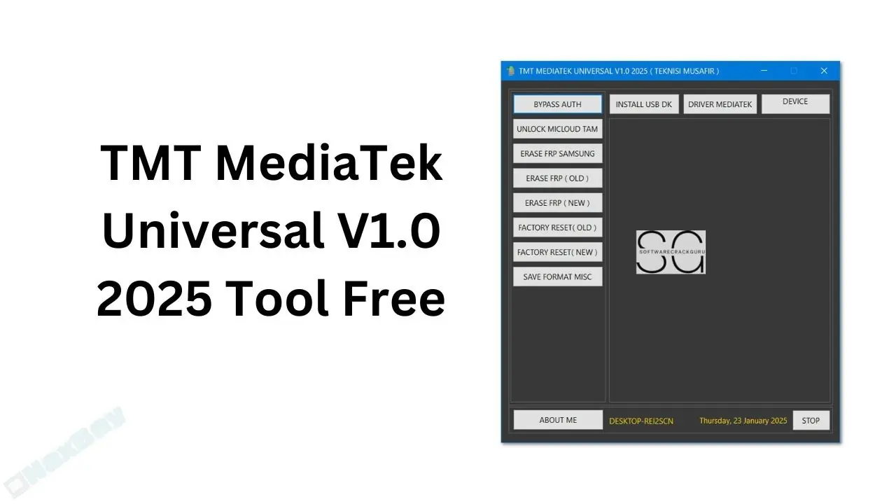 TMT MediaTek Universal V1.0 2025 Latest Tool Free