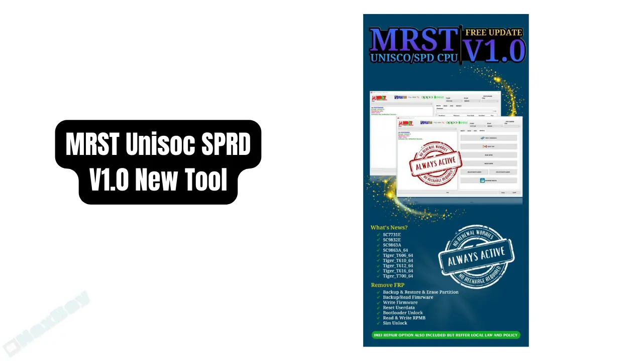 MRST Unisoc SPRD V1.0 New Tool
