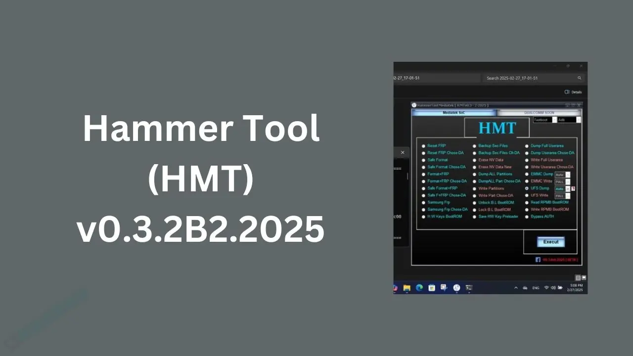 Hammer Tool (HMT) v0.3.2B2.2025