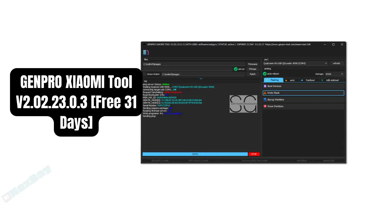 GENPRO XIAOMI Tool V2.02.23.0.3 [Free 31 Days]